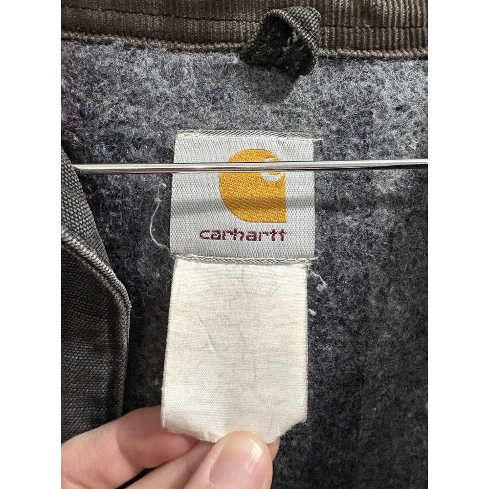 VINTAGE Carhartt Men Jacket 54 3X Blanket Wool Lined Chore Coat Detroit C001 90s